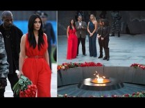 კიმ კარდაშიანი გენოციდის მემორიალთან ერევანში