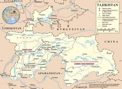 tajikistan-map